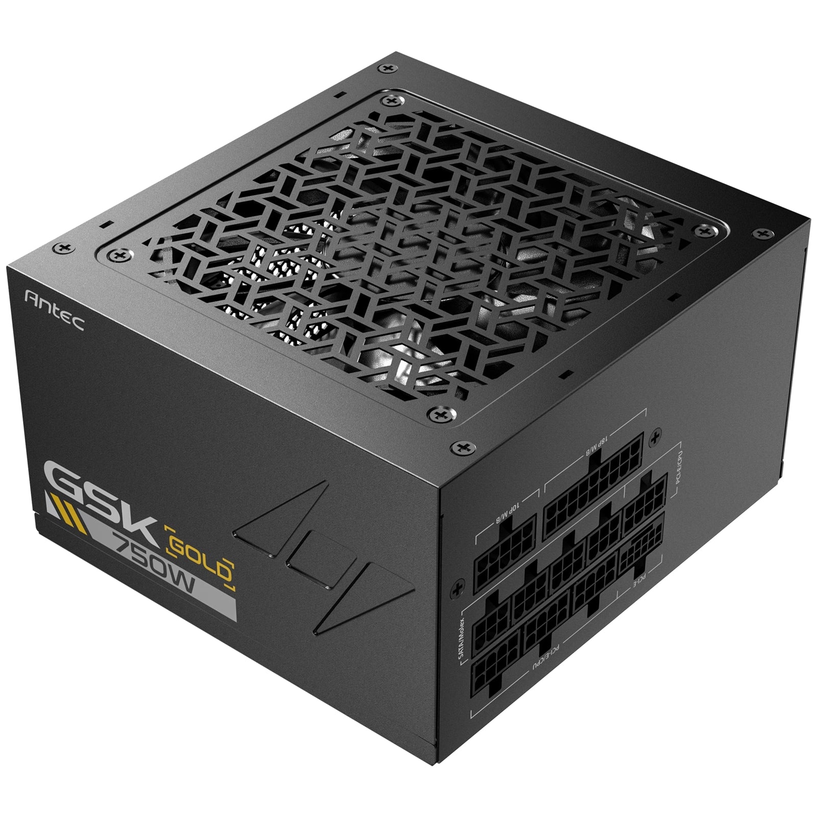 Antec GSK 750W ATX3.1 Power Supply - 80 PLUS Gold, Full Modular, PCIe 5.1 Antec GSK 750W ATX3.1 Power Supply - 80 PLUS Gold, Full Modular, PCIe 5.1